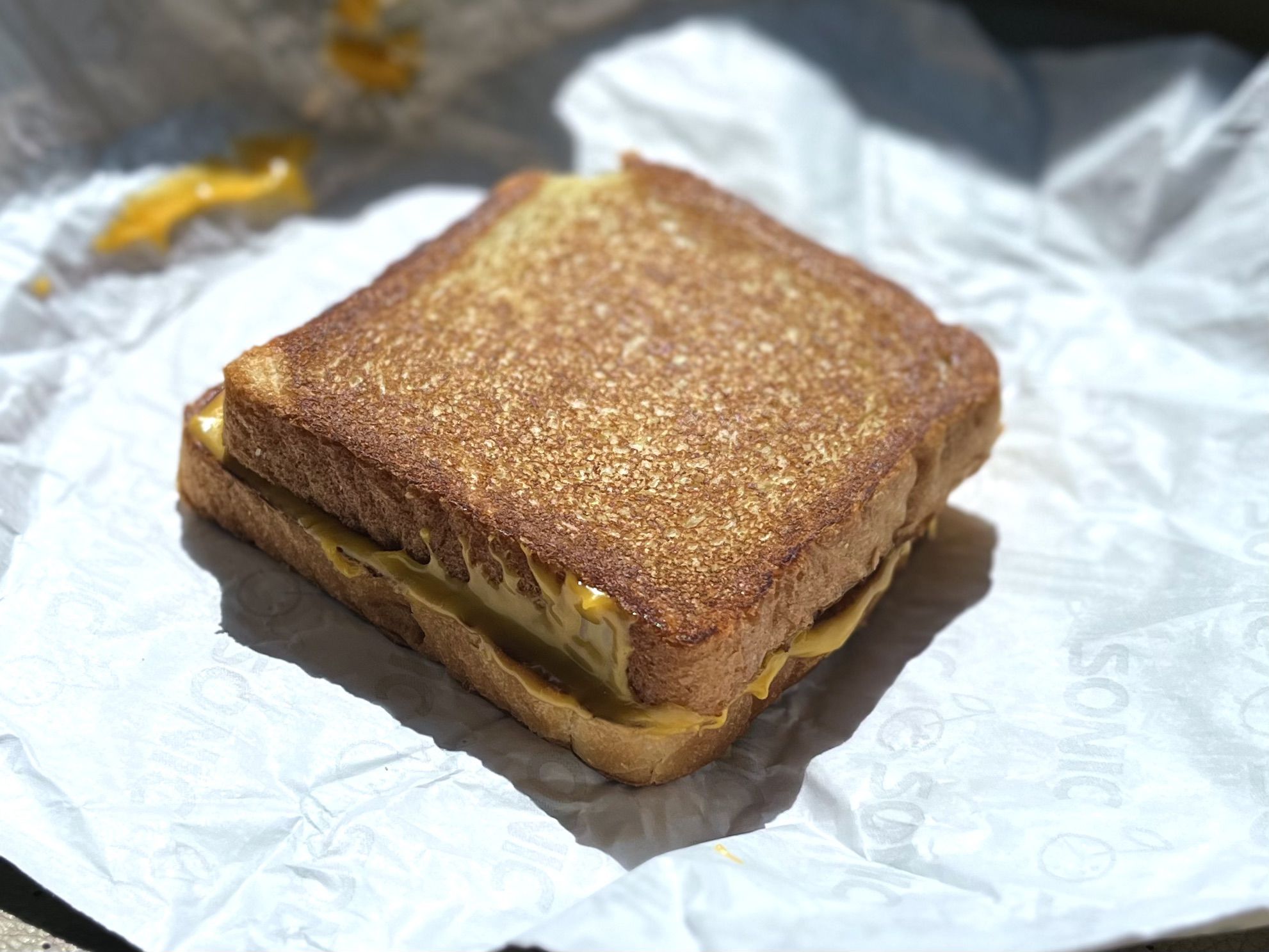 the grilled cheese sandwich from sonic drive-in