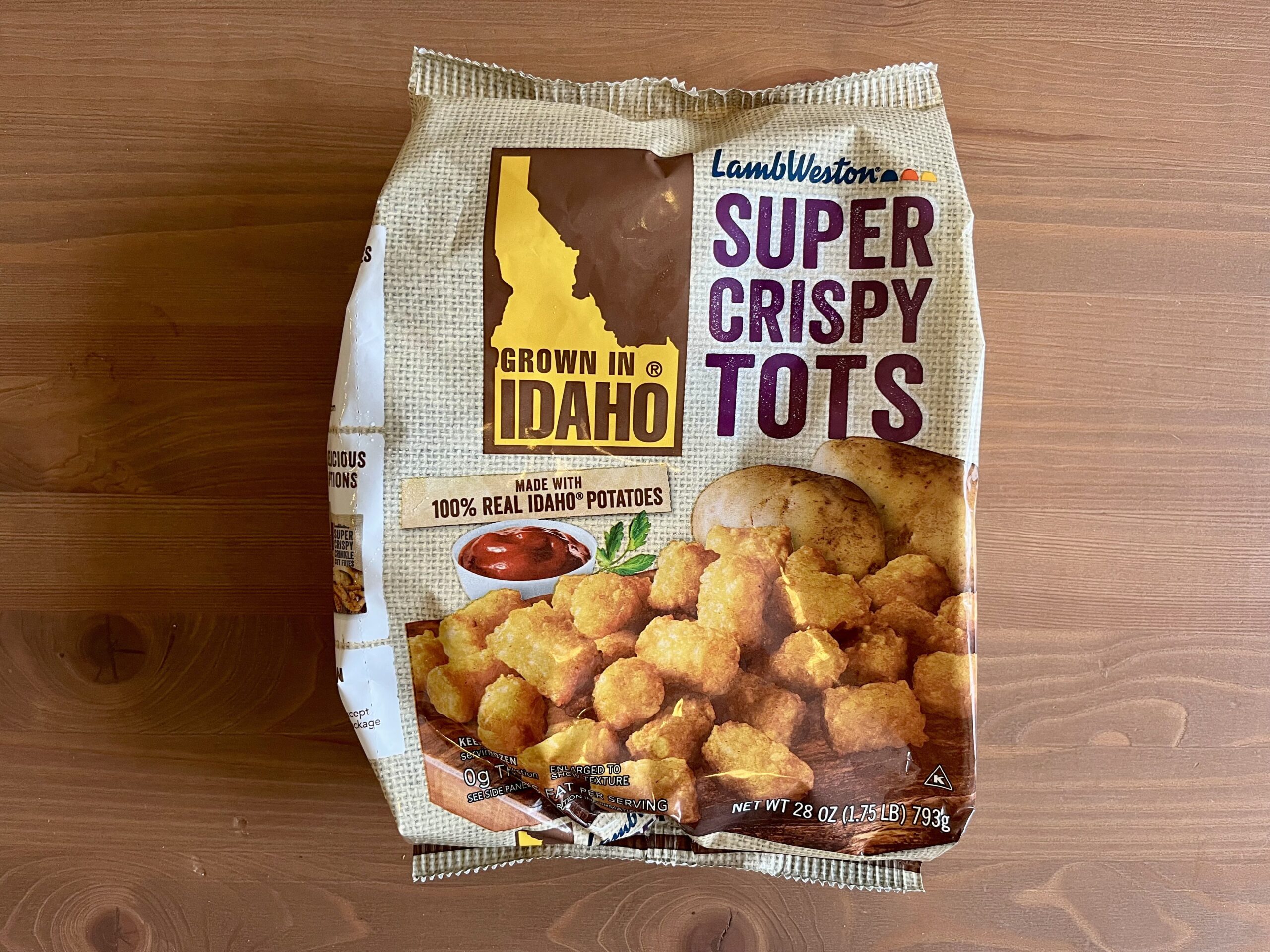 2. Lamb Weston Super Crispy Tots