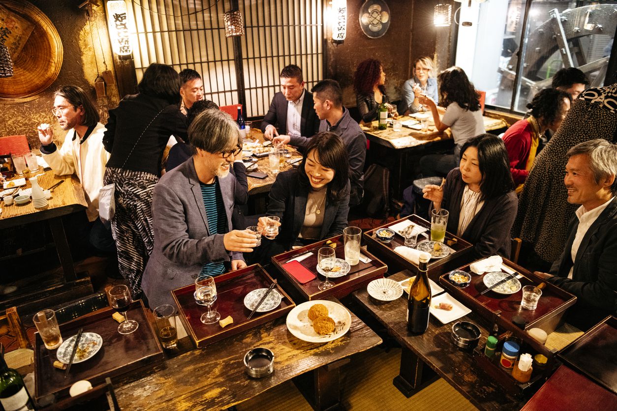 busy restaurant