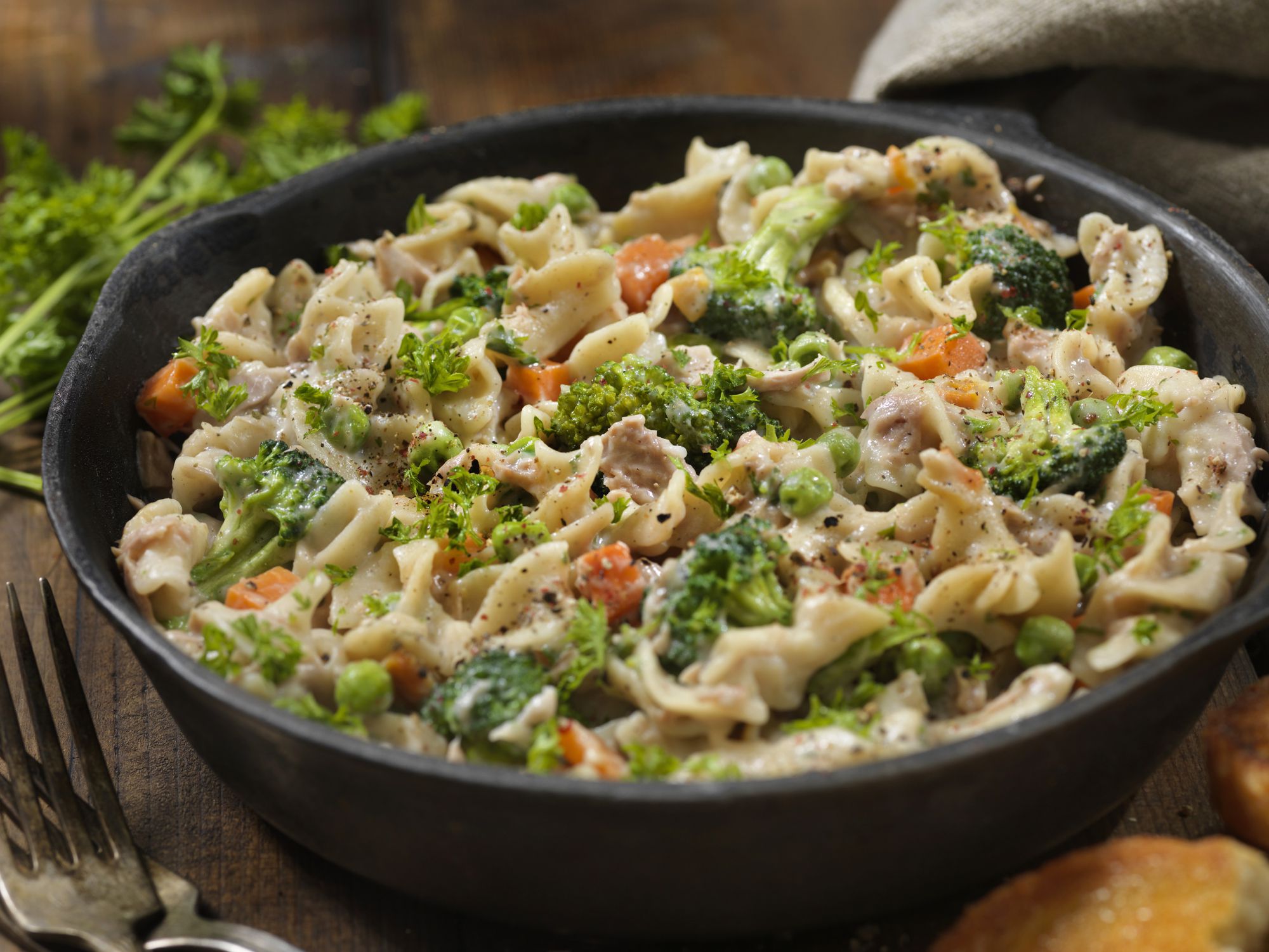 Creamy Tuna, Vegetable and Noodle Casserole
