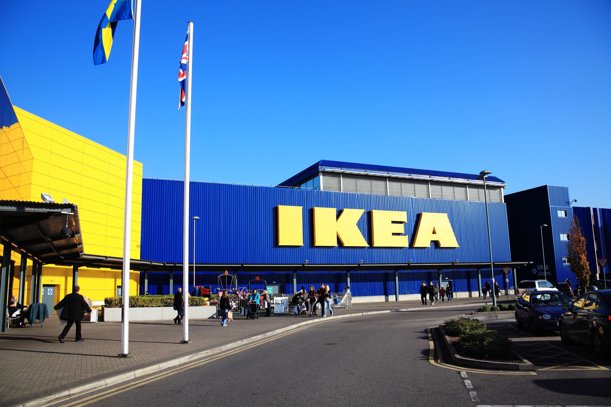 London, UK – November 19, 2011: Ikea furniture retail store in Brent Park Wembley