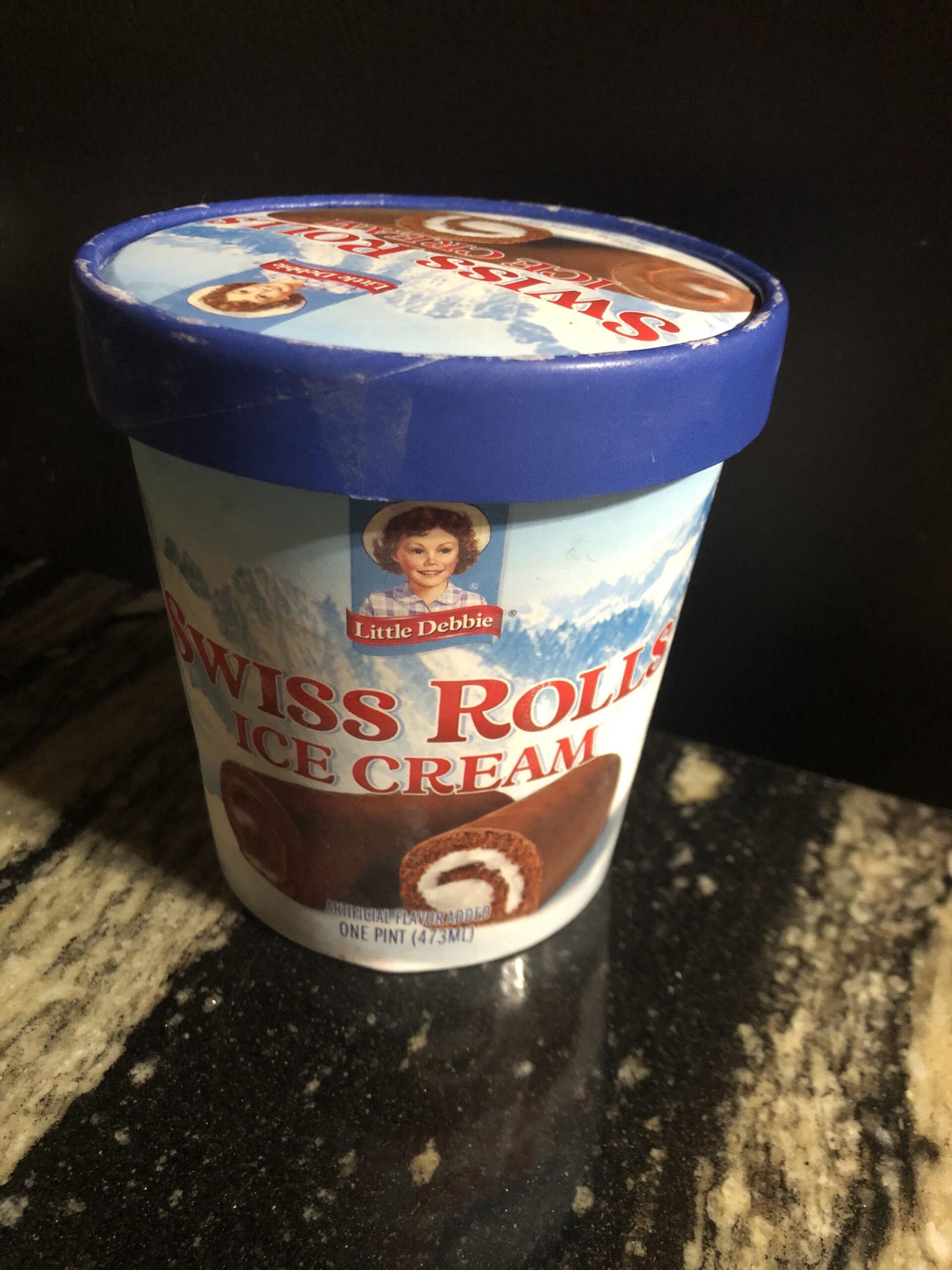 little debbie swiss cake roll ice cream
