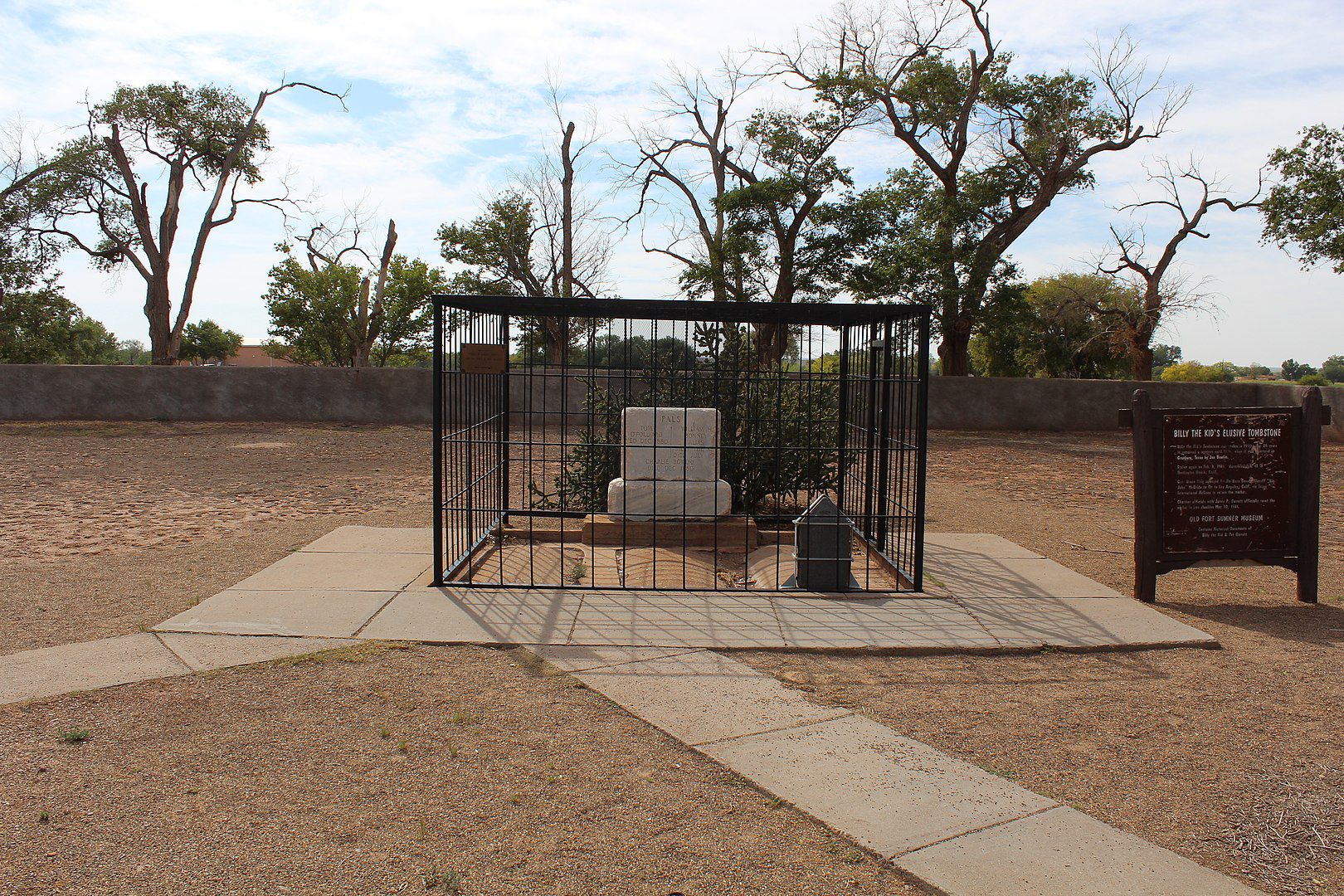 Billy the Kid, William H Bonney, Grave Site