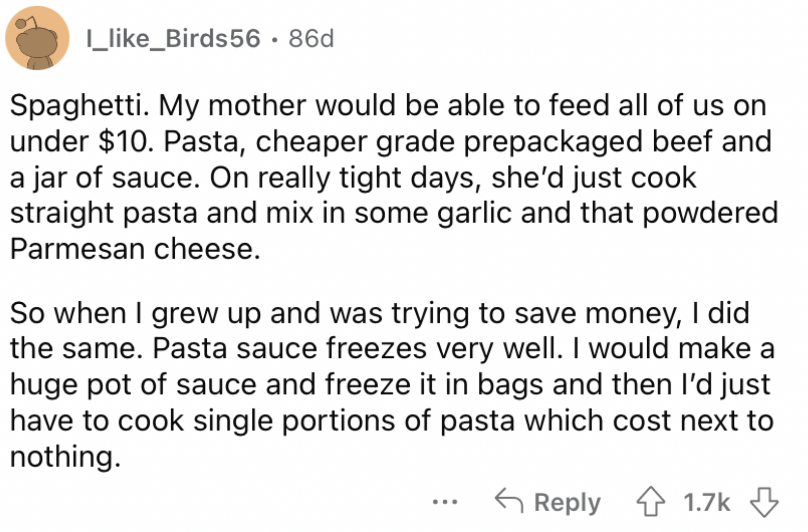 Spaghetti Is Always There in Your Time of Need.
