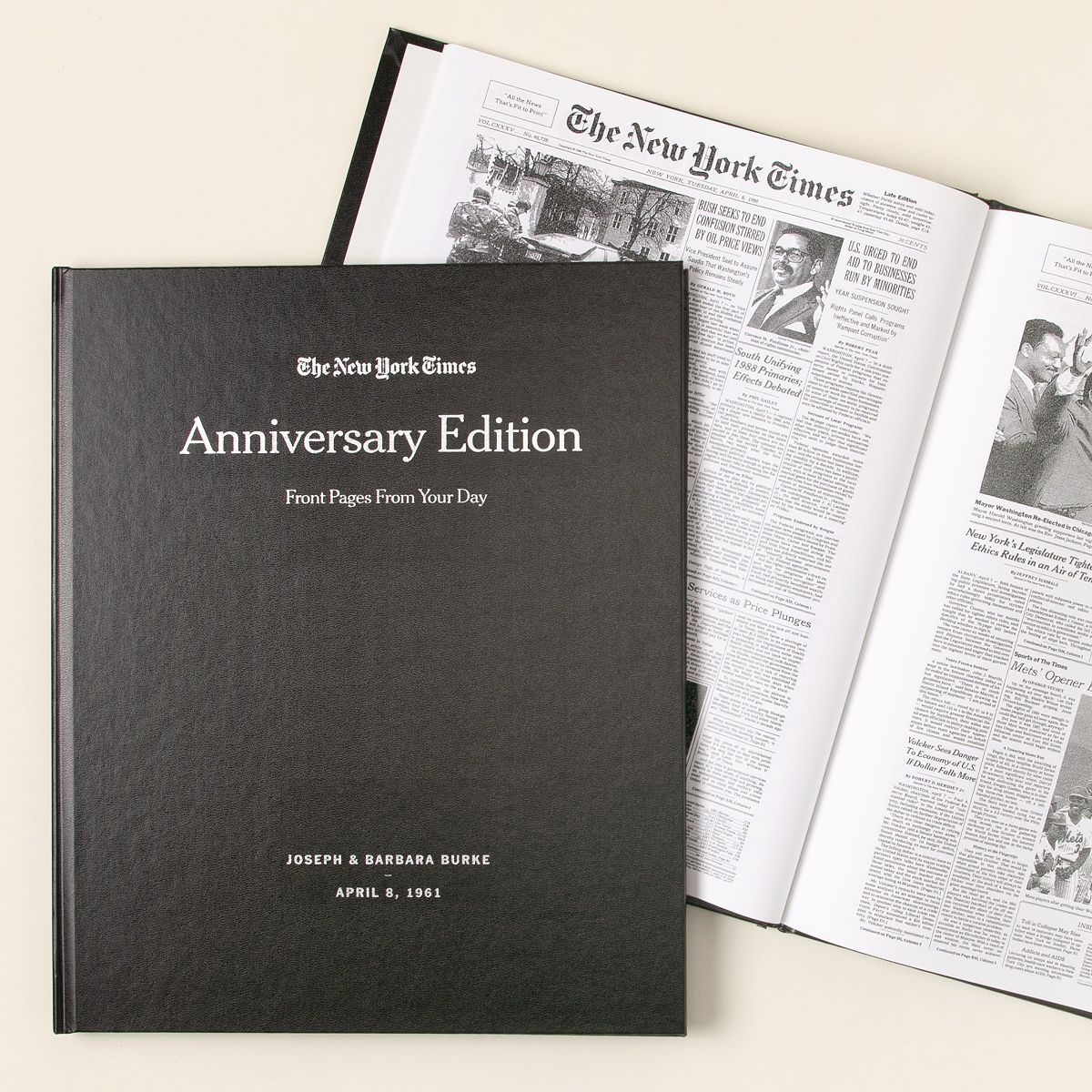 Custom Anniversary Book