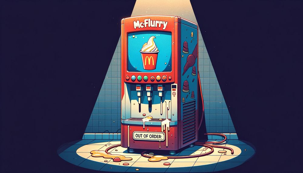 Broken McFlurry Machine
