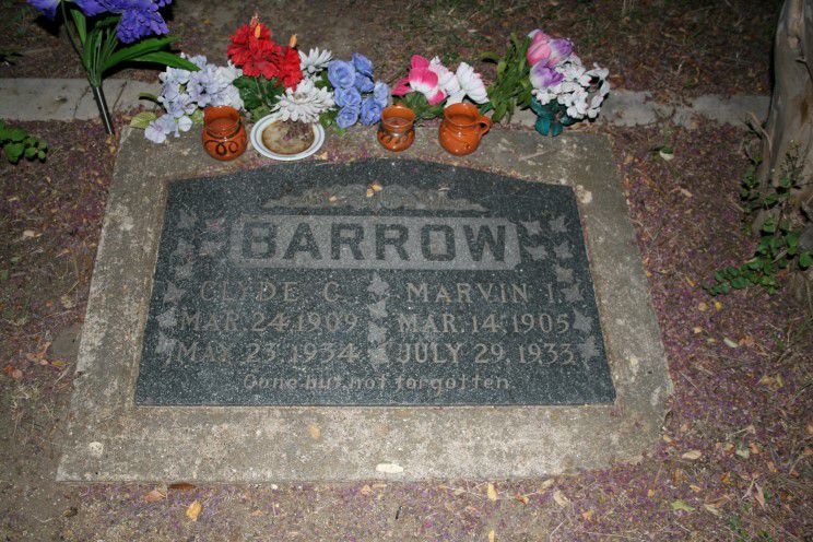 Grave of Clyde Barrow