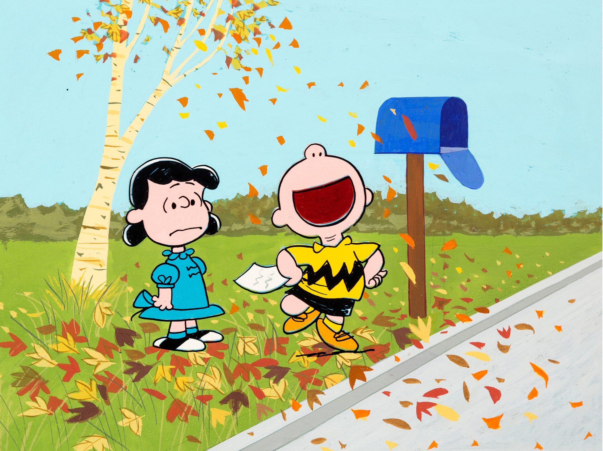 It's the Great Pumpkin, Charlie Brown! Illustration by Bill Melendez, 1978
