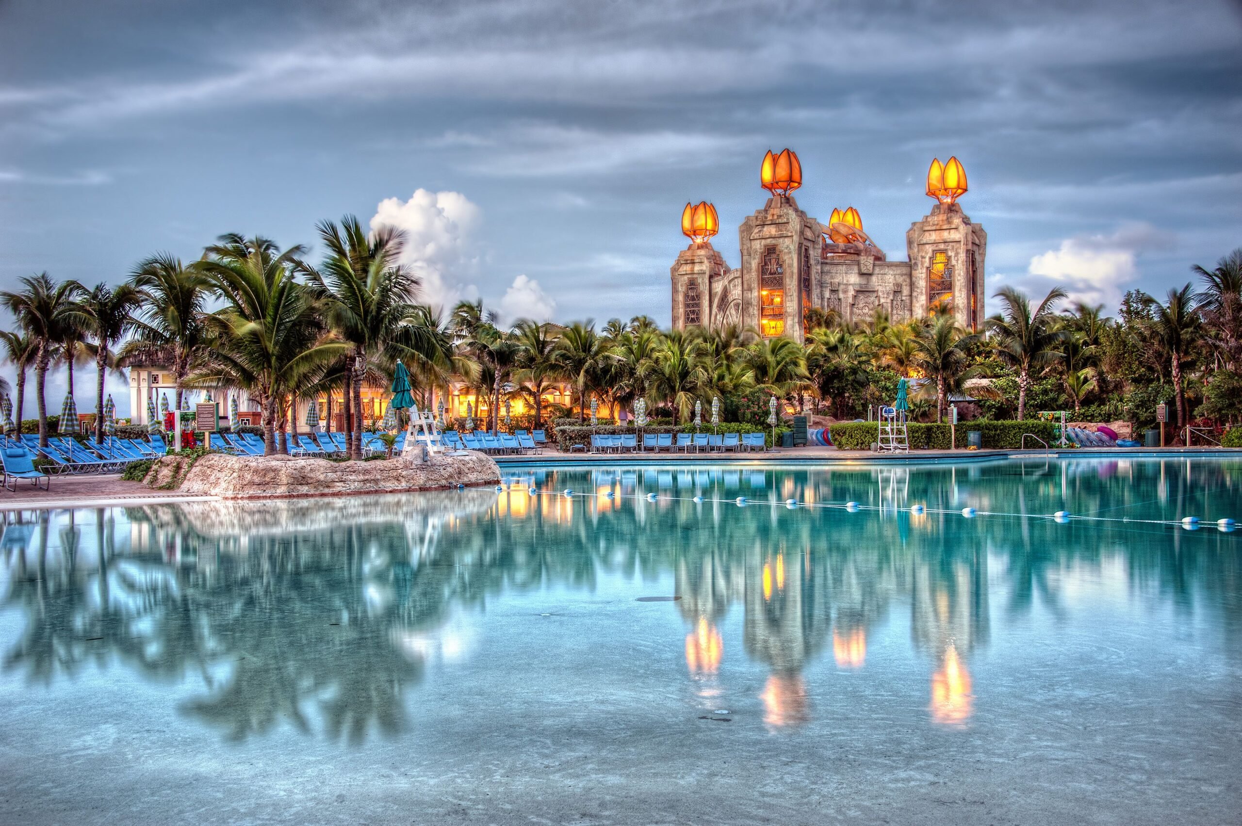 Atlantis hotel and casino in Nassau, Bahamas.