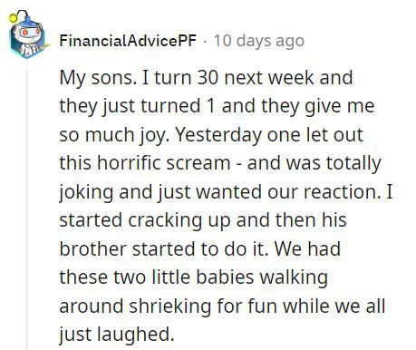Screenshot of Reddit comment