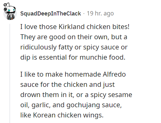 reddit screenshot of munchies snacks