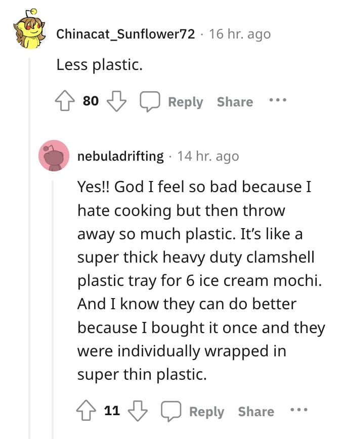Screenshot of Reddit comment