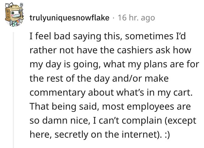 Screenshot of Reddit comment
