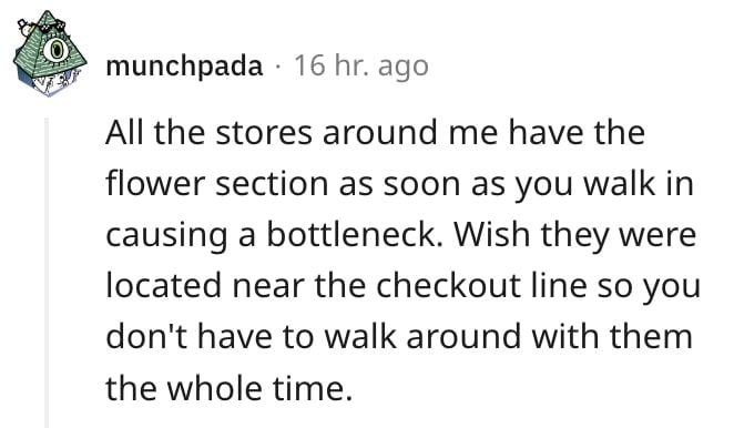 Screenshot of Reddit comment