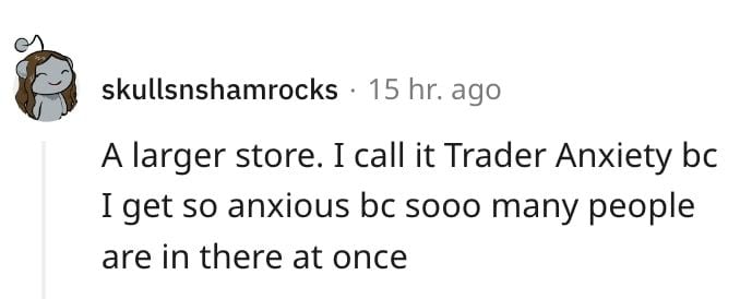 Screenshot of Reddit comment