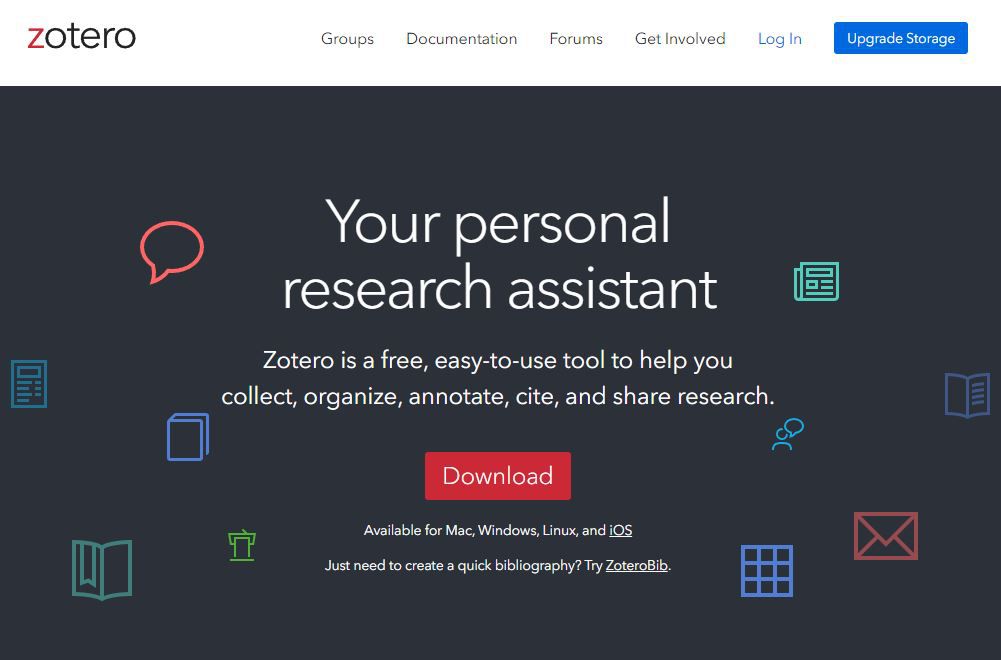 Zotero screenshot