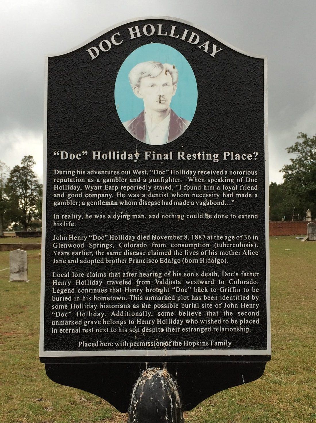 Doc Holliday Grave