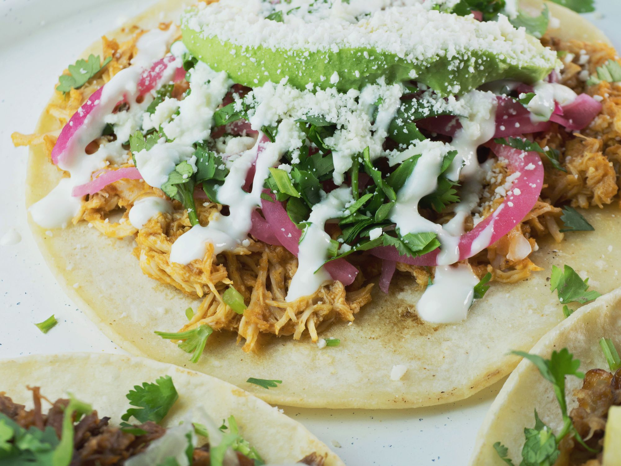 Chicken Tacos close-up