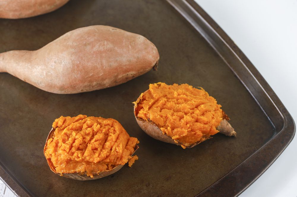 baked sweet potatoes
