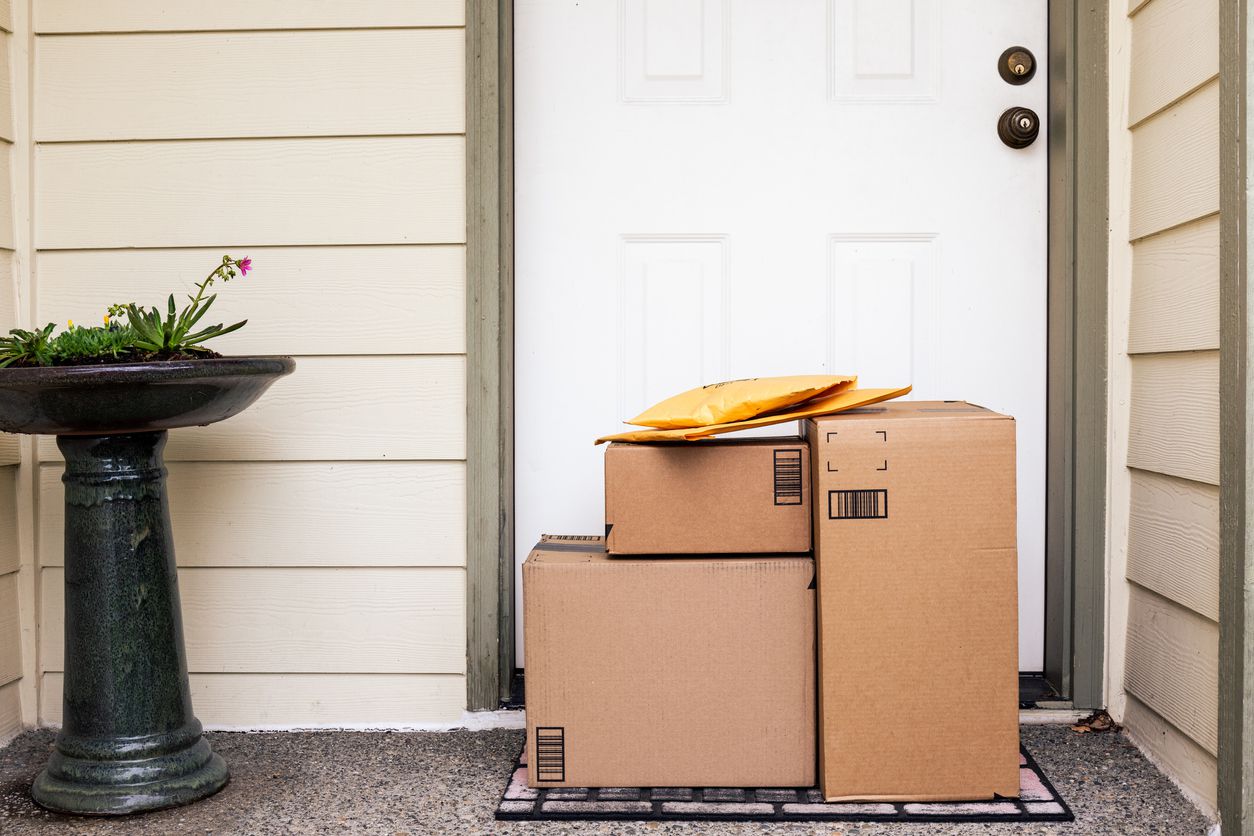 packages at door