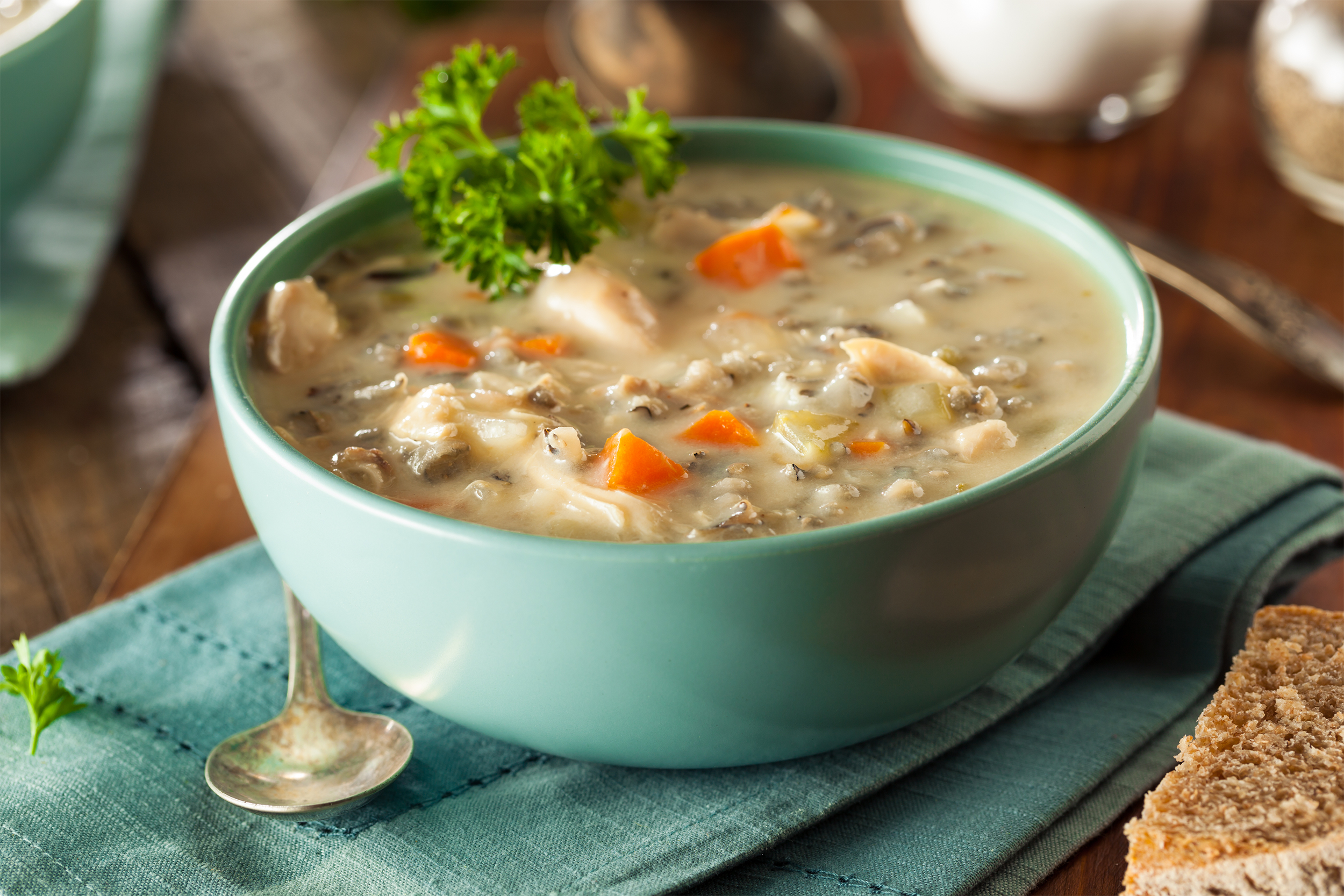 Creamy Chicken and Wild Rice Soup