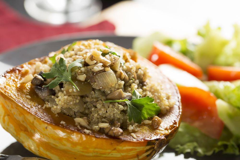 Stuffed Squash Meal