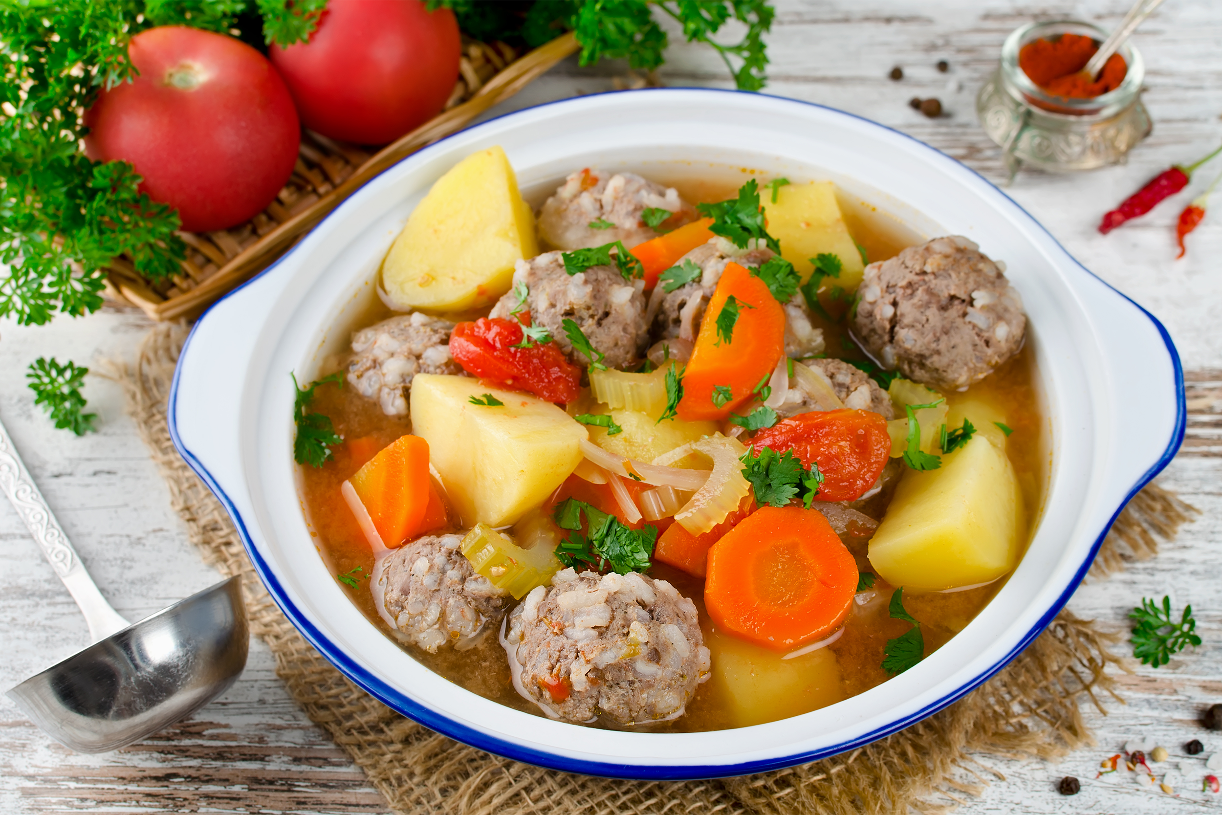 Albondigas Soup