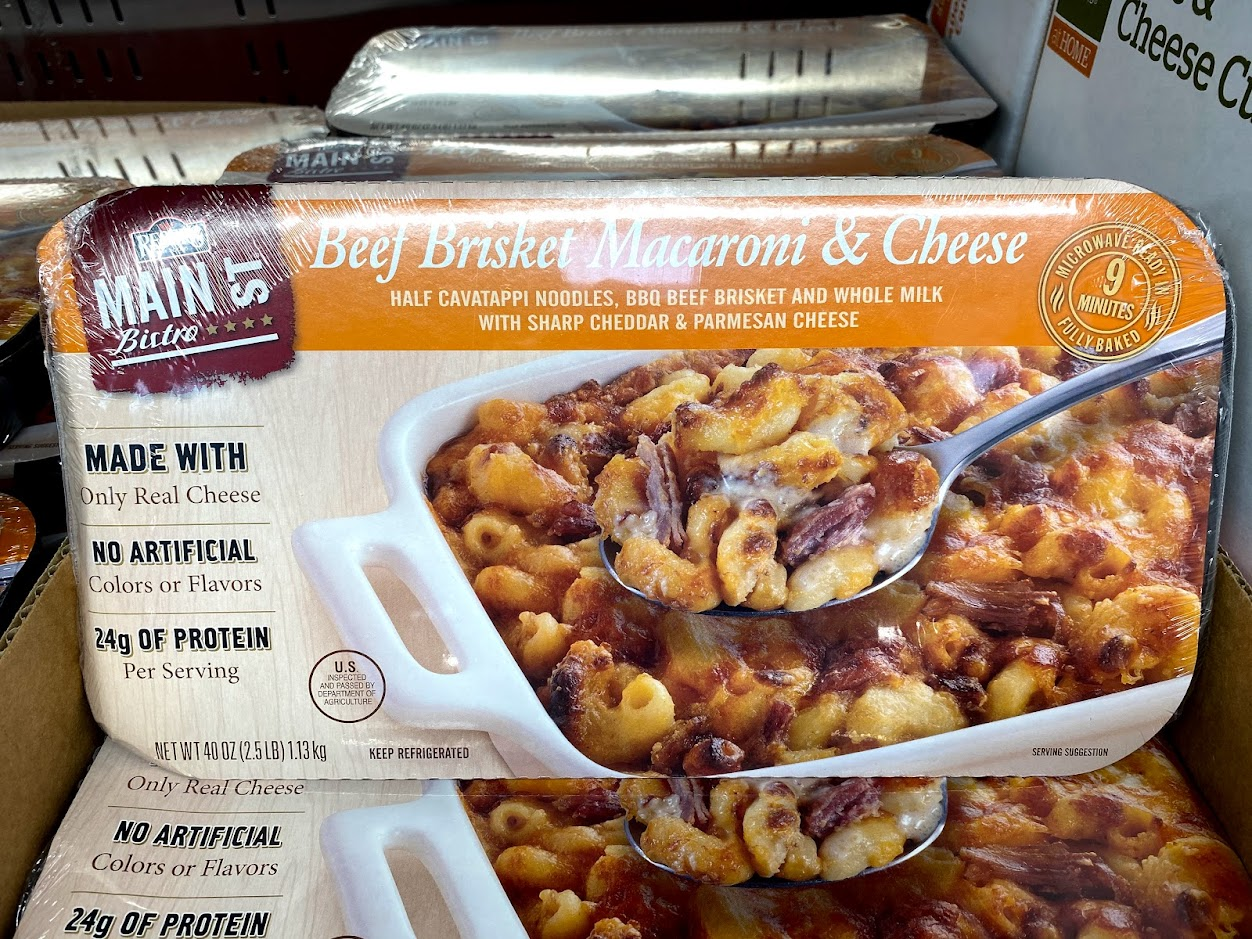 Reser's Main Street Bistro Beef Brisket Macaroni and Cheese Costco
