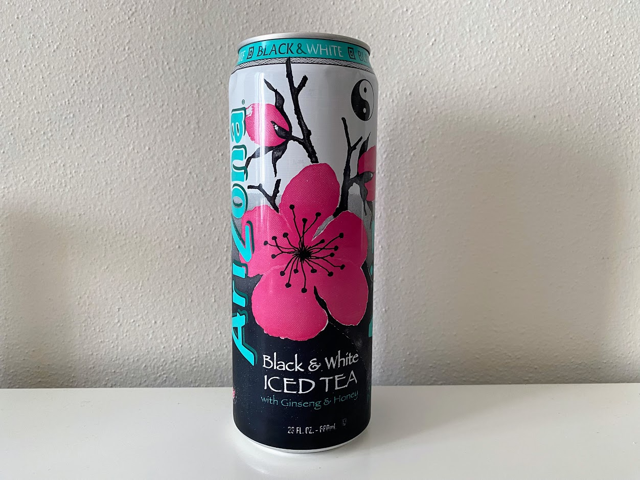 2. Black & White Iced Tea