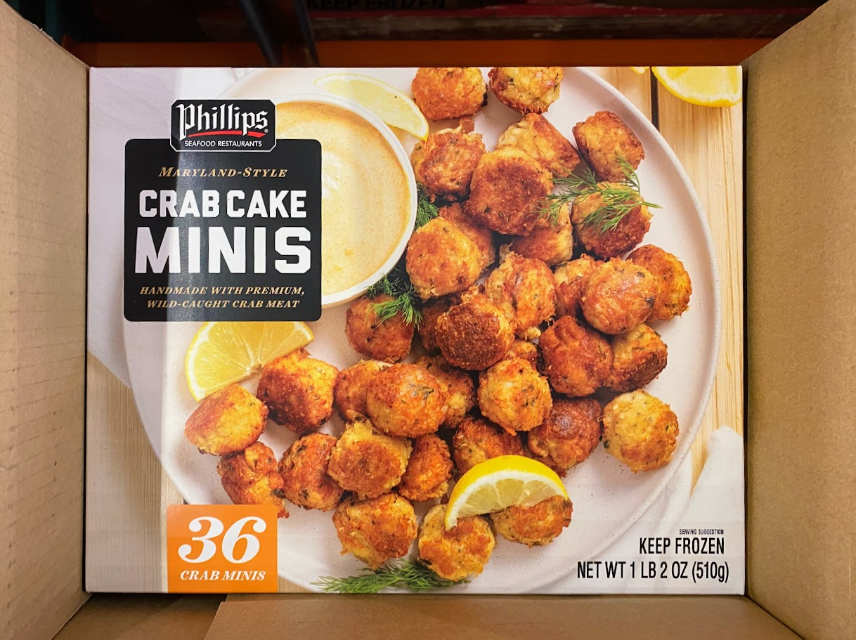 Costco phillips foods crab cake minis
