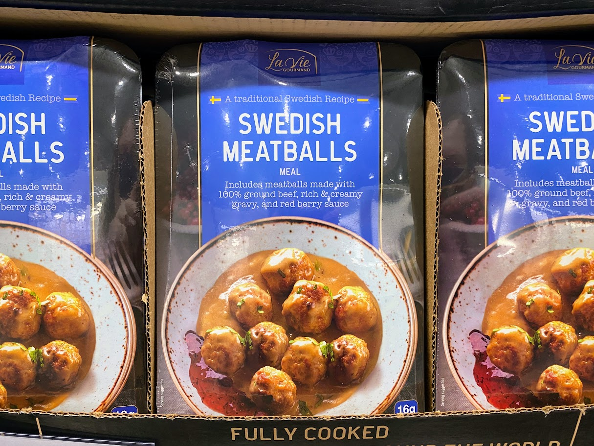 Costco La Vie Gourmand Swedish meatballs