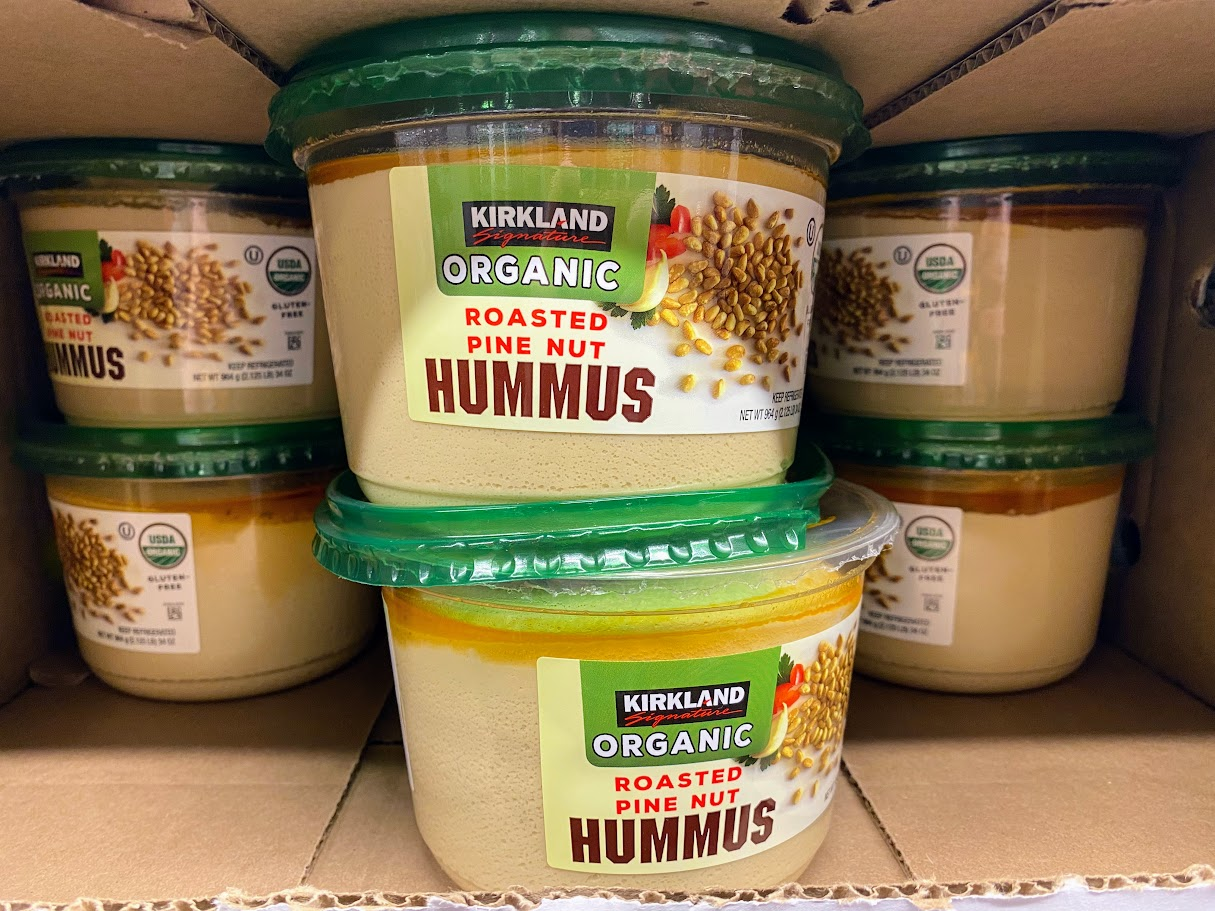 Costco kirkland organic roasted pine nut hummus