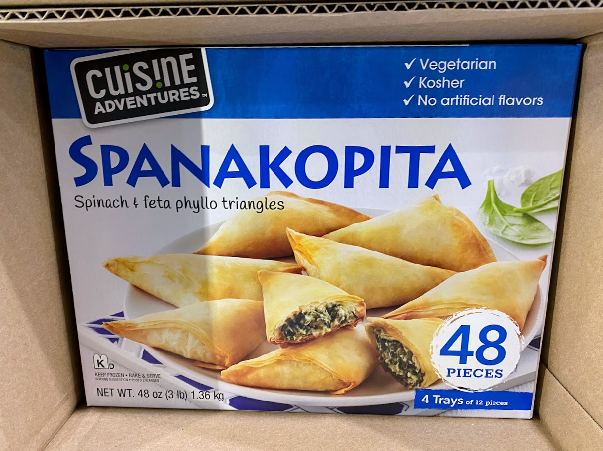 Costco Cuisine Adventures Spanikopita