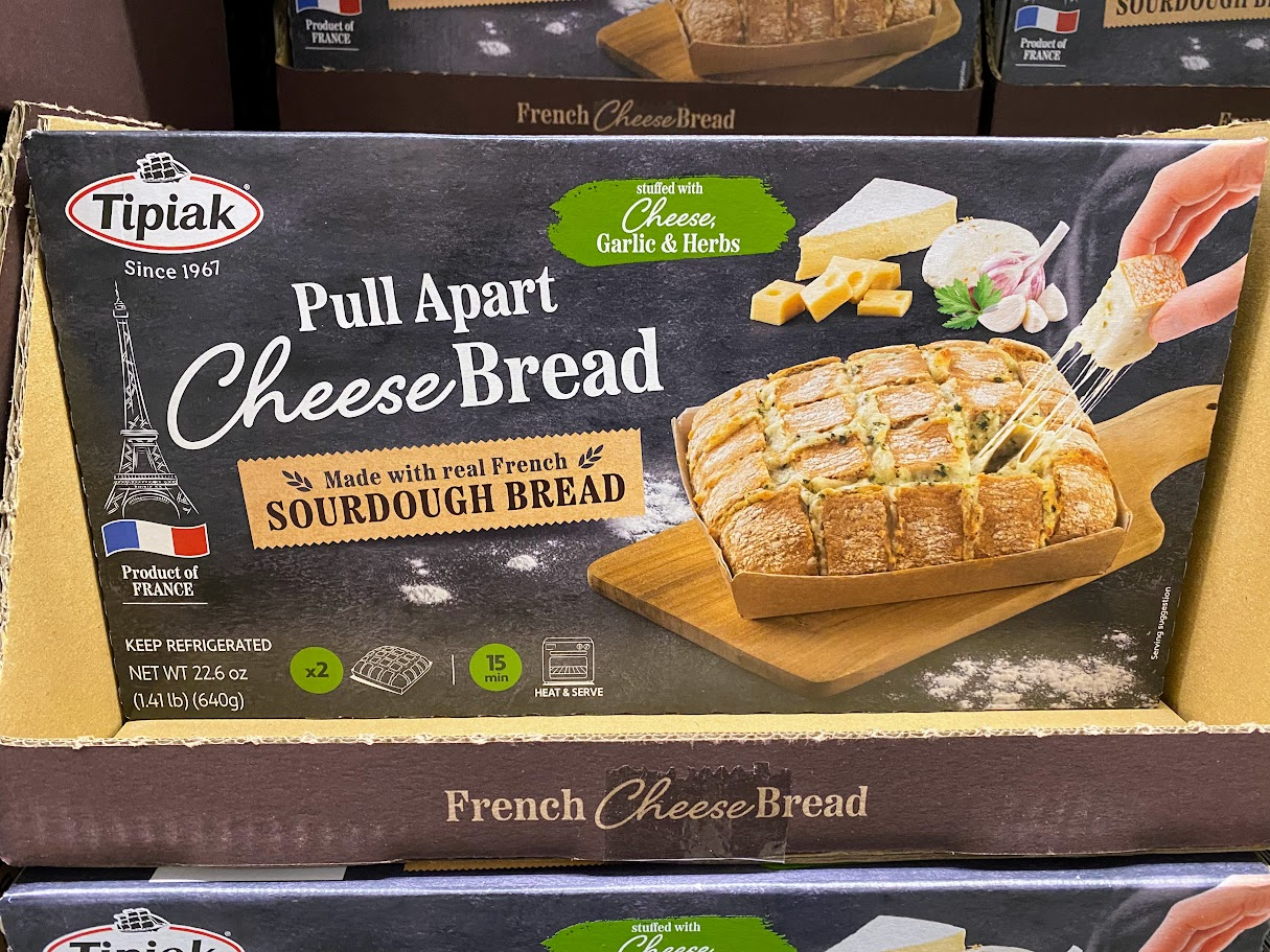 Costco Tipiak pull apart cheese bread