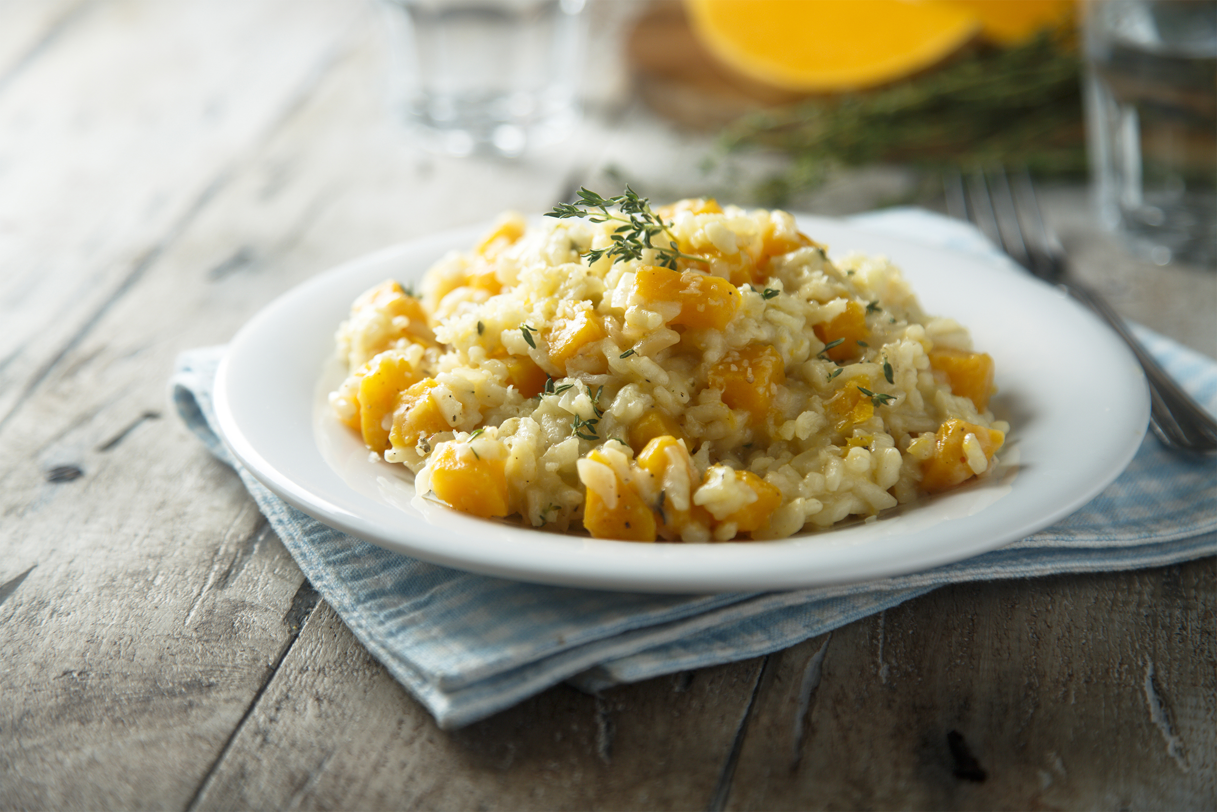 Creamy Pumpkin Risotto