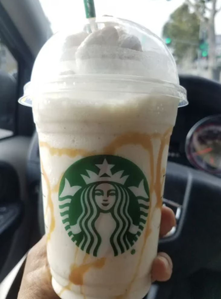 banana cream pie frappuccino