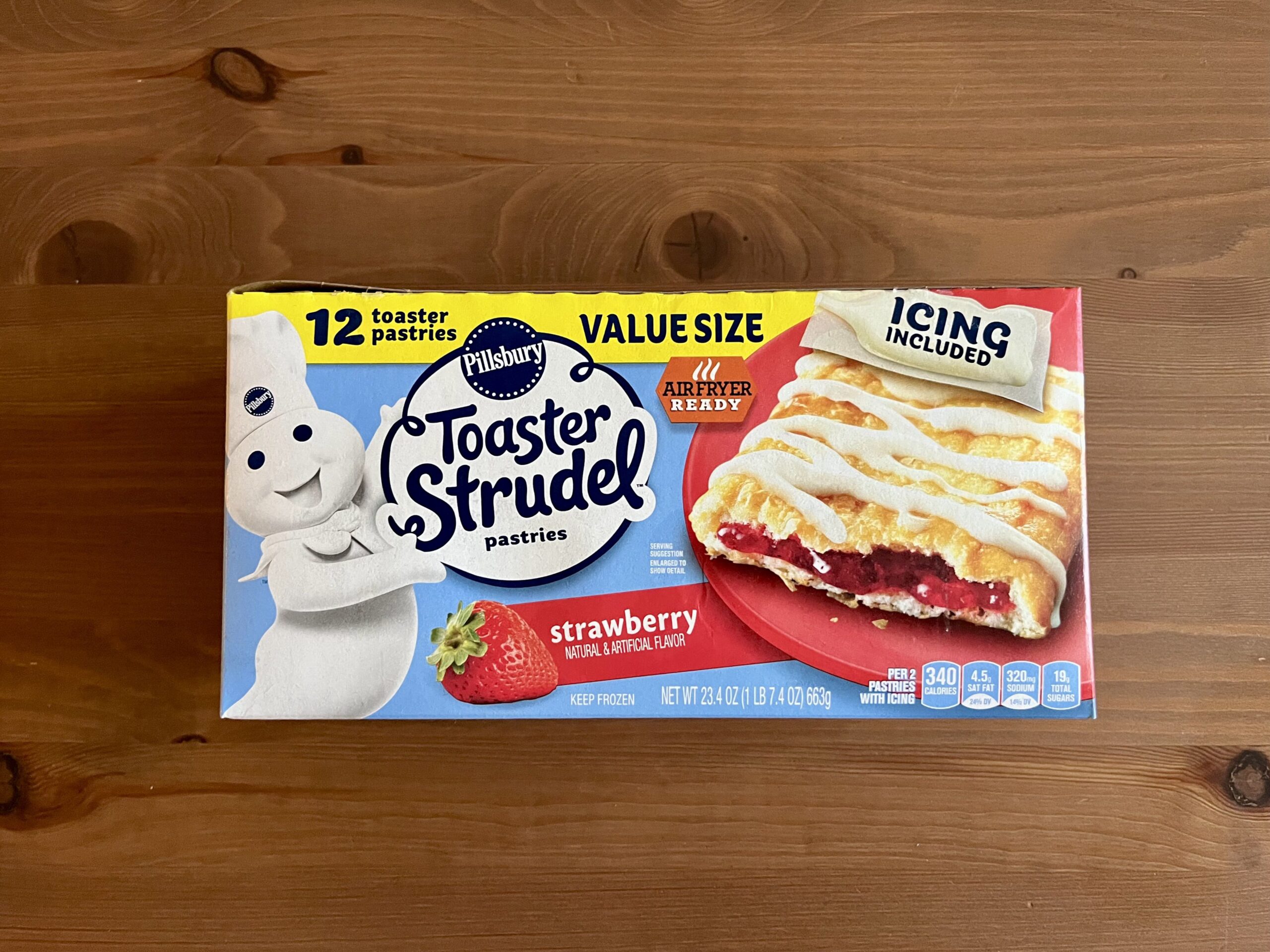 Strawberry Toaster Strudel