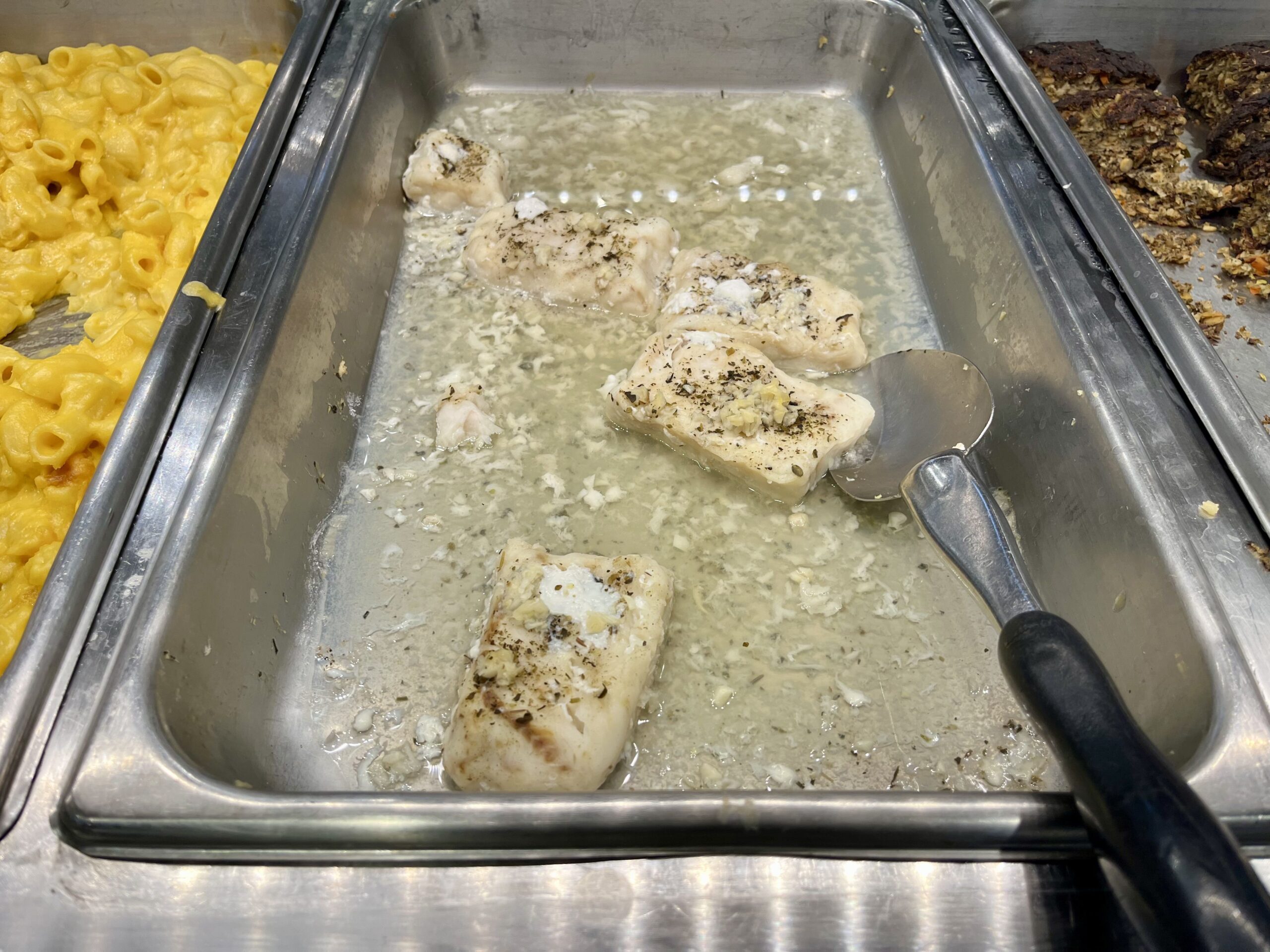Whole Foods Hot Bar Garlic Herb Whitefish