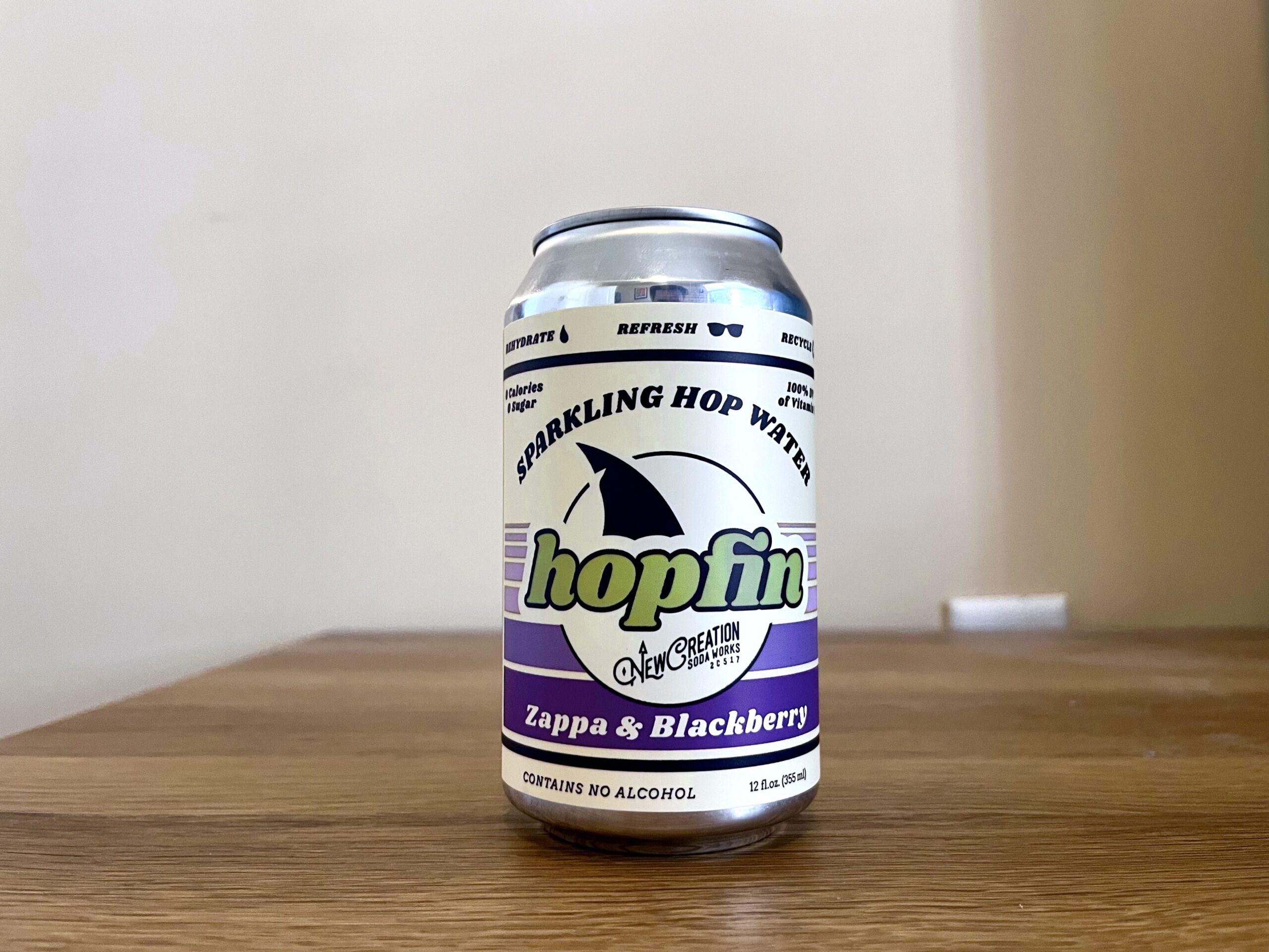 Zappa & Blackberry Hopfin Sparkling Hop Water
