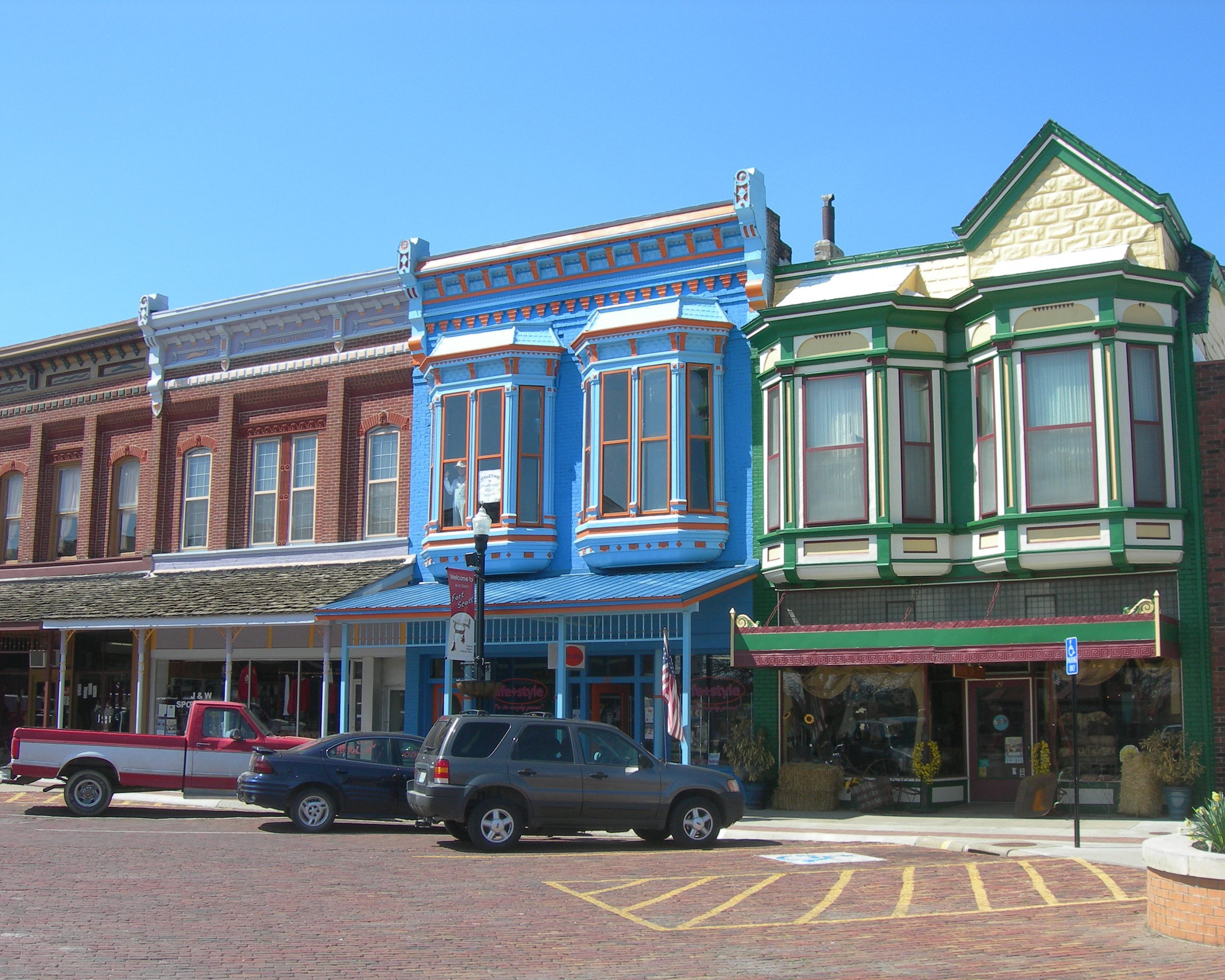 downtown Fort Scott, Kansas