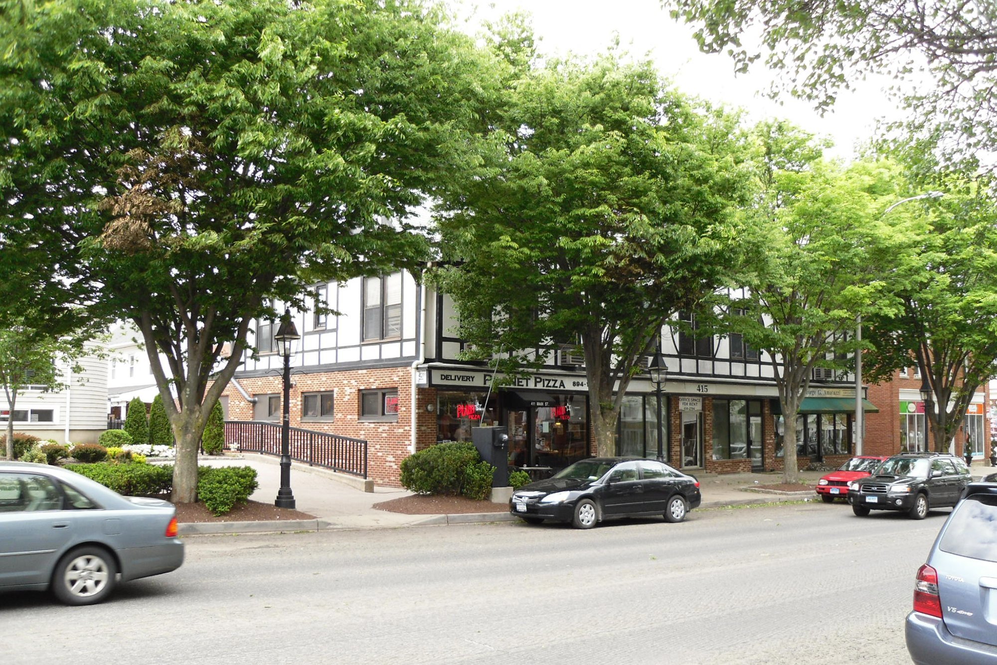 downtown Ridgefield, Connecticut