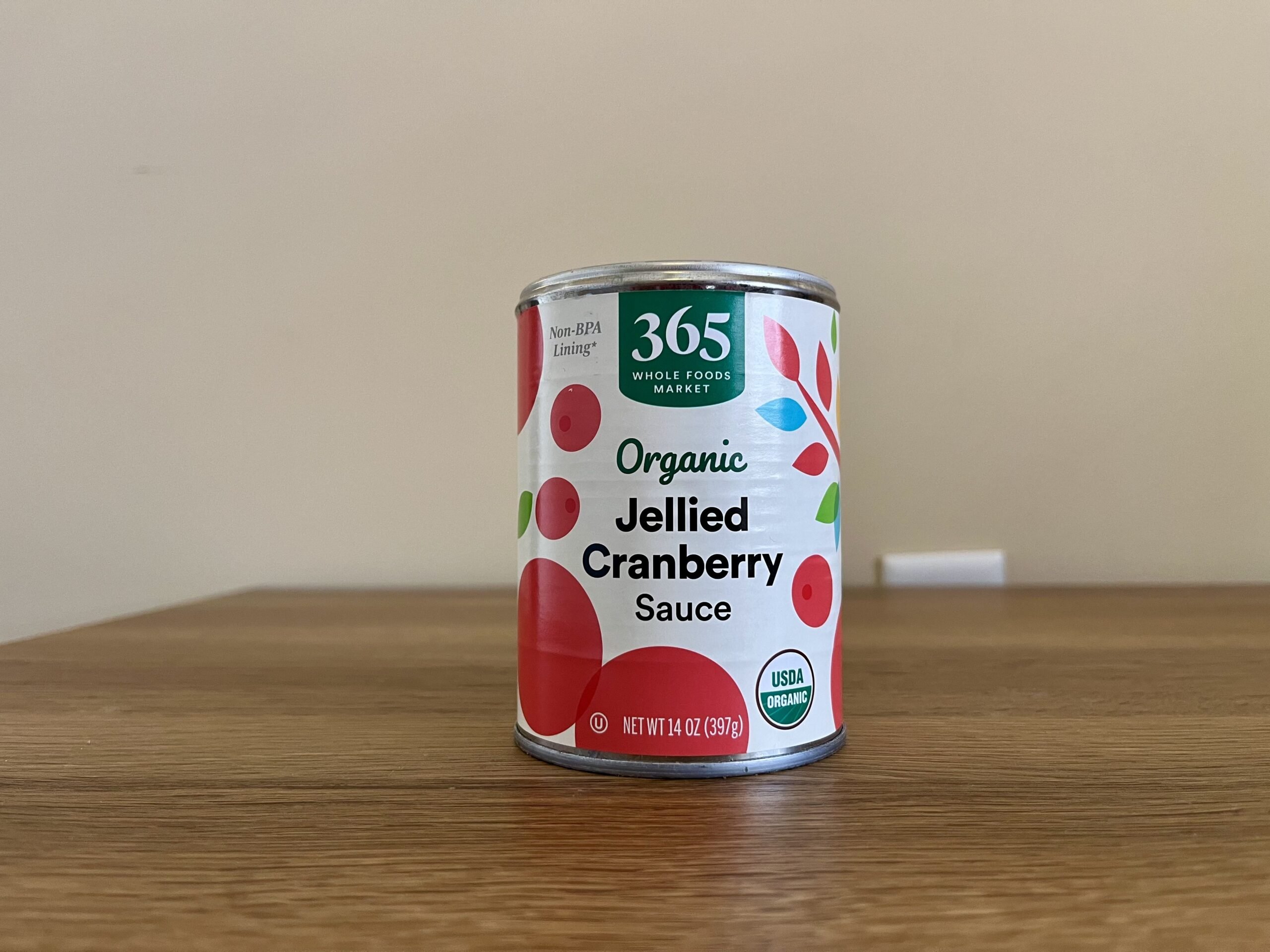 365 Whole Foods Market Jellied Cranberry Sauce