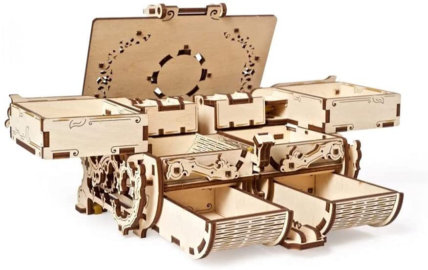 UGEARS 3D Wooden Puzzle Box