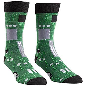 Sock It To Me Circuit Board Mens Crew Socks OS