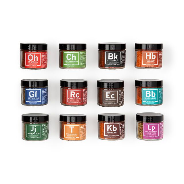 Periodic Table of Flavor Rub Set