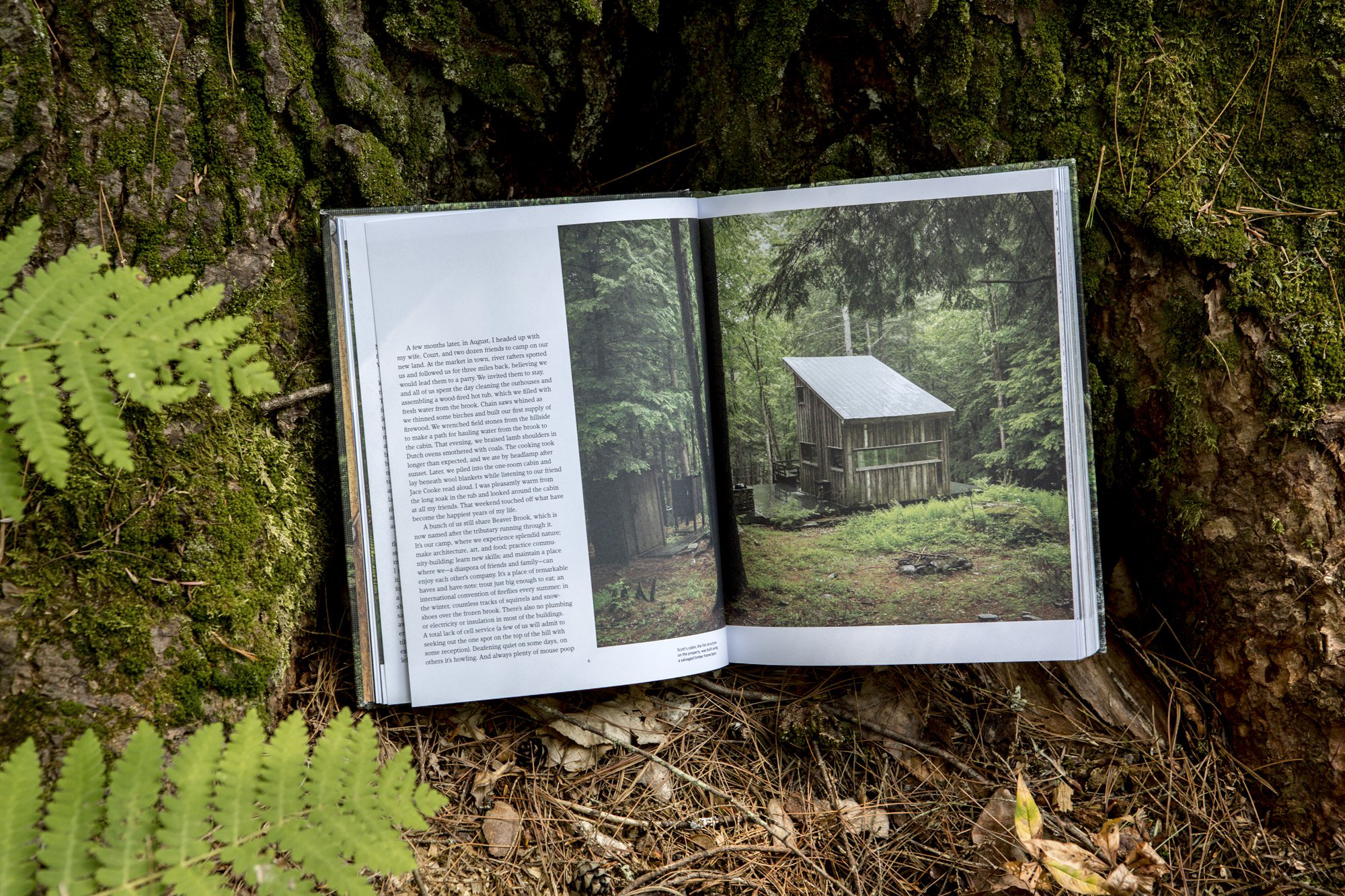 Cabin Coffee Table Book