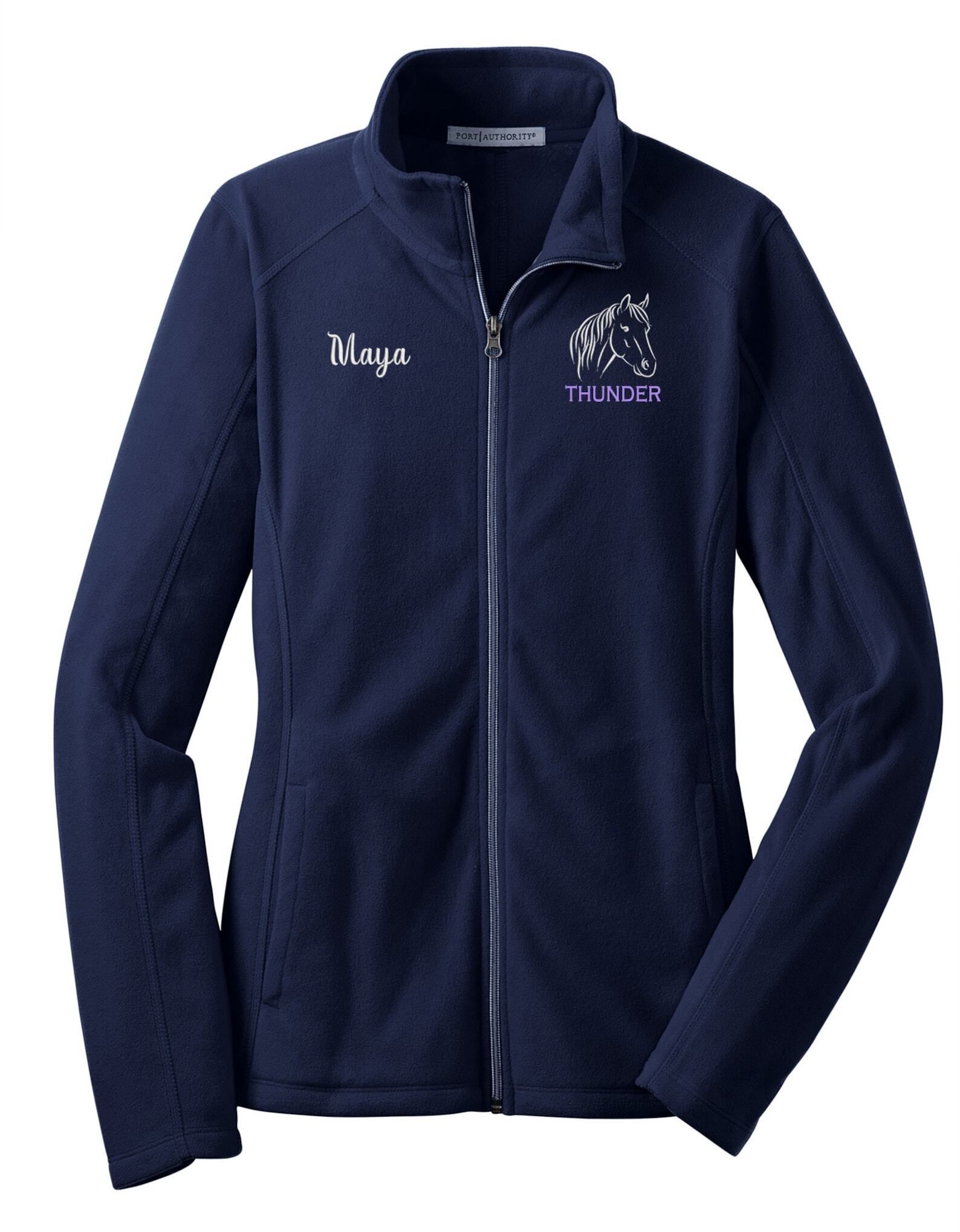Custom Equestrian Fleece Jacket