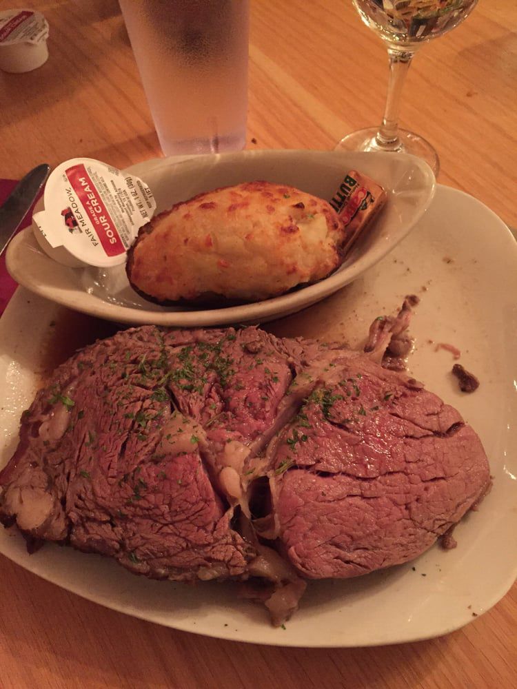 Prime rib from Derby Cow Palace