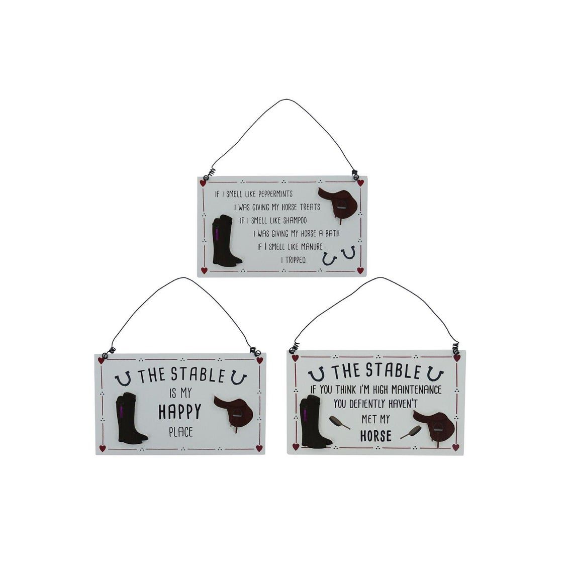 Horse Lovers Plaques