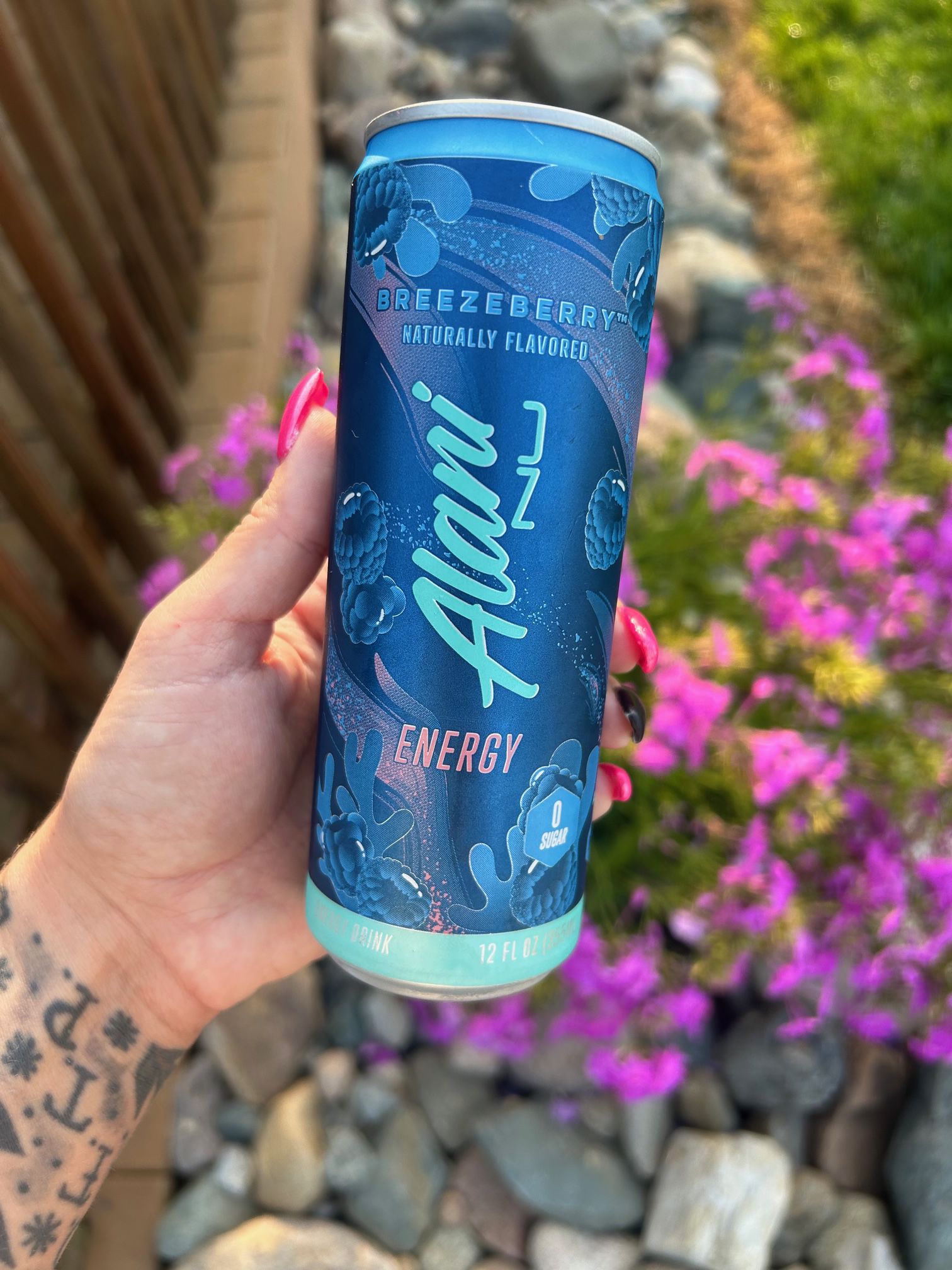 Breezeberry Alani Nu energy drink